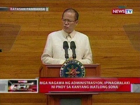 QRT: Mga nagawa ng administrasyon, ipinagmalaki ni PNoy sa kanyang ikatlong SONA