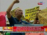 BT: Grupong Piston, dismayado sa di paglutas ni PNoy ng mga problema ng transportation sector