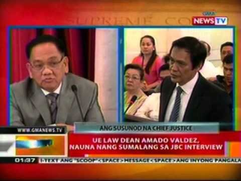 BT: Assoc. Justice Antonio Carpio, sumalang sa interview ng JBC