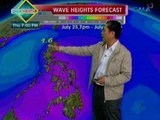 24 Oras: GMA Weather update (July 25, 2012)