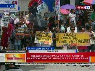 BT: Release order para kay Rep. Arroyo, pirmado na