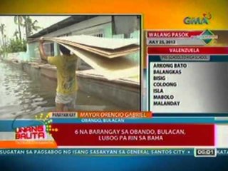 UB: Ilang barangay sa Obando, Bulacan, binaha