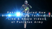 Pakistan Army Successfully Tested New Ballistic Cruise Missile Technology New Video 2017