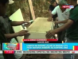 Descargar video: BP: 6 anyos na batang lalaki sa Baguio city, patay matapos mabaril ng kanyang ama