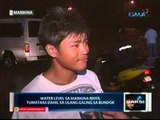 Saksi: Water level sa Marikina river,   tumataas dahil sa ulang galing sa   bundok