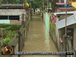 24 Oras: Ilang barangay sa Calumpit, lubog sa baha