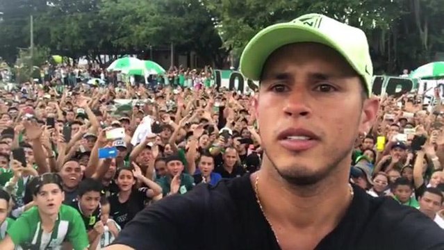 A caminho do Palmeiras, Guerra se despede de torcedores do Nacional