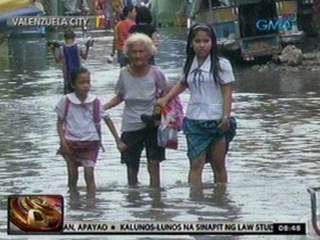 24 Oras: Mga residente, kusa nang   lumikas dahil sa baha