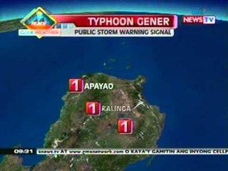 NTG: Weather update as of 9:31 a.m. (July 31, 2012)