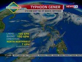 BT: Weather update as of 11:42am (July 30, 2012)