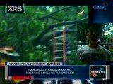 Saksi: Isang bahay, nabagsakan ng malaking sanga ng puno kagabi