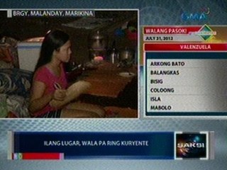 Saksi: Ilang lugar, wala pa ring kuryente