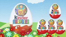 Миньены Киндер Свинка Пеппа Маша и Медведь Чупа Чупс сюрприз игрушки Surprise balls eggs toys