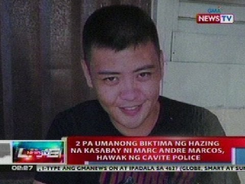 NTL: 2 pang biktima ng hazing na kasabay ni Marc Marcos, hawak na ng Cavite police