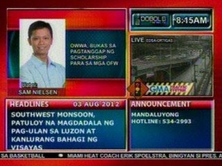 DB: OWWA, bukas sa pagtanggap ng scholarship para sa mga OFW