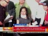 BT: Rep. Arroyo, nananatili sa VMMC nang isugod doon kagabi