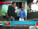 BP: Pag-apaw ng mga fishpond dahil sa pag-ulan, nagdulot ng pagbaha; 30 bahay, apektado