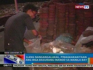 NTG: Ilang nangangalakal, pinagkakitaan ang mga basurang inanod sa Manila Bay