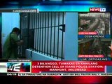 3 bilanggo, tumakas sa kanilang detention cell sa isang police station; manhunt, inilunsad