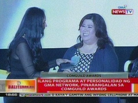 BT: Ilang programa at personalidad ng GMA Network, pinarangalan sa Comguild Awards