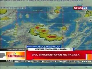 BT: LPA, binabantayan ng PAGASA