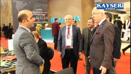 KTO BAŞKANI İSMOB DA STANT AÇAN ÜYE FİRMALARI ZİYARET ETTİ