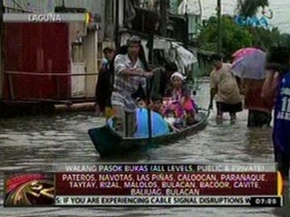 24Oras: Buong lalawigan ng Laguna, isinailalim na sa state of calamity