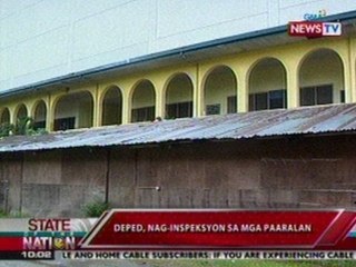 SONA: DepEd, nag-inspeksyon sa mga   paaralan