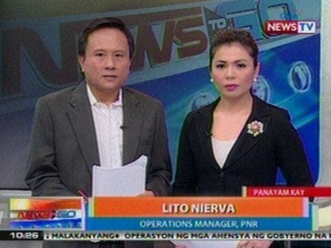 NTG: PNR, walang biyahe ngayong umaga