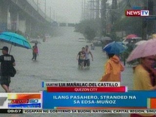 NTG: Ilang pasahero, stranded na sa EDSA-Muñoz