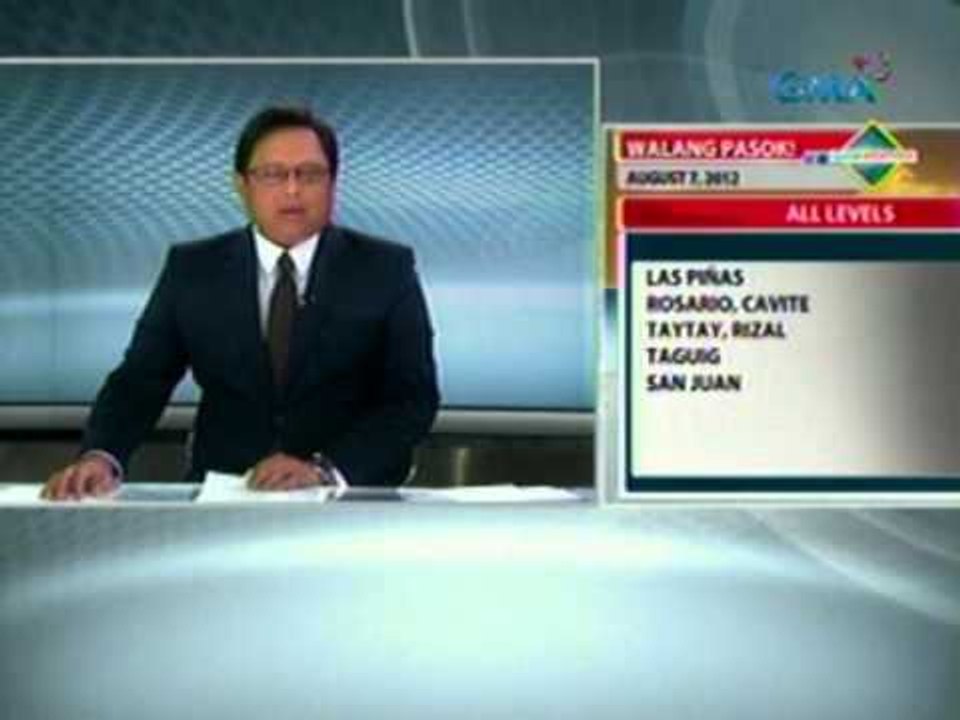 Saksi: Walang Pasok (August 7, 2012)