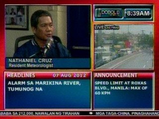 DB: Panayam ng DzBB kay GMA Resident Meteorologist Nathaniel Cruz