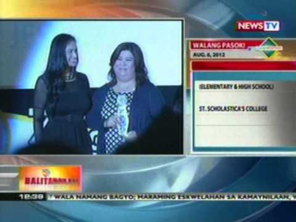 BT:  Ilang programa at personalidad ng GMA Network, pinarangalan sa 2012 Comguild Awards