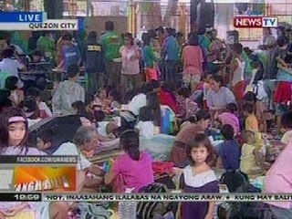 Download Video: BT: Mahigit 300 pamilya sa QC. lumikas dahil sa baha