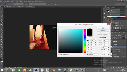 business card design In Photoshop ( Free Design   template)