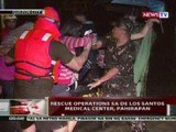 QRT: Rescue ops sa Delos Santos Medical Center, QC, pahirapan