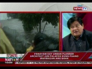 SONA: Panayam kay Urban Planner Architect Jun Palafox kung paano maiiwasan ang baha