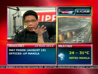 DB: Update sa mga lugar na may baha pa mula sa MMDA