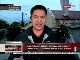 QRT: Palengke sa Bulacan, hindi muna magamit dahil abot-dibdib daw ang baha