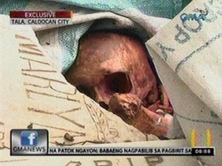 24 Oras: Mga kalansay, nagkalat sa Tala North Cemetery matapos ang pagbaha