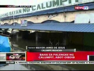 QRT: Baha sa palengke ng Calumpit, Bulacan, abot-dibdib