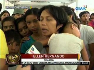 24oras: PNoy, bumisita sa mga biktima ng baha