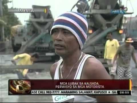 24 Oras: Mga lubak sa kalsada perwisyo sa mga motorista