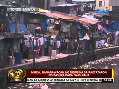 24oras: MMDA, nananawagan ng disiplina sa pagtatapon ng basura para iwas-baha