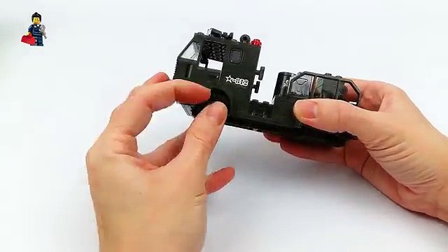 Lego Brick Combat Zones 812 Rocket. Lego Speed Build. #LEGO