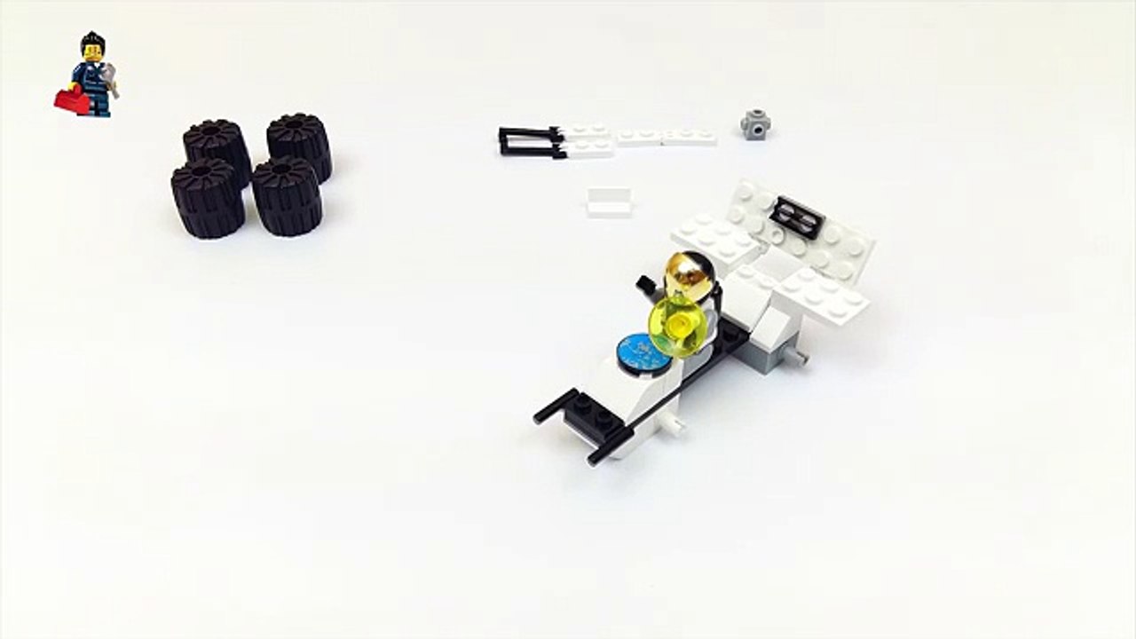 Lego Brick Space series - 508 Star Exploring Vehicle. Lego Speed Builde. #LEGO