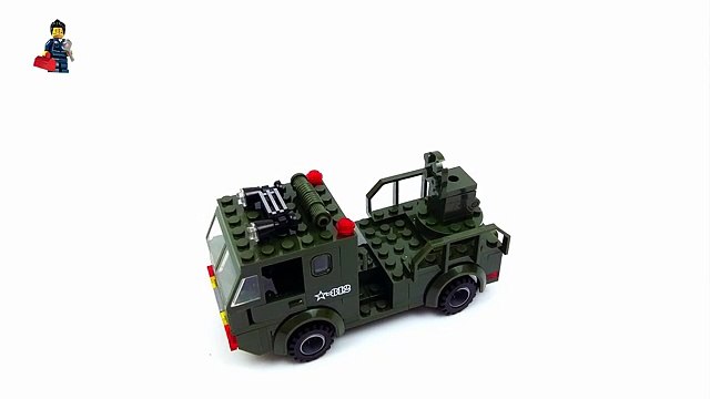 LEGO cartoons in Russian about the war. Designer BRIC 810. #LEGO Quick build.