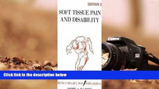 Audiobook  Soft Tissue Pain and Disability (Pain Series) Rene Cailliet For Kindle