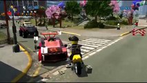 Lego City Undercover 8 series in Russian about Criminals, Cartoons about LEGO city cars