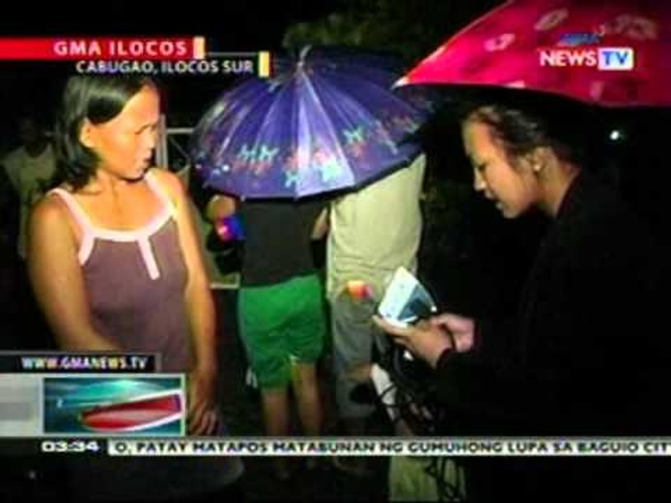 BP: Bahagi ng isang bundok sa Ilocos Sur, gumuho